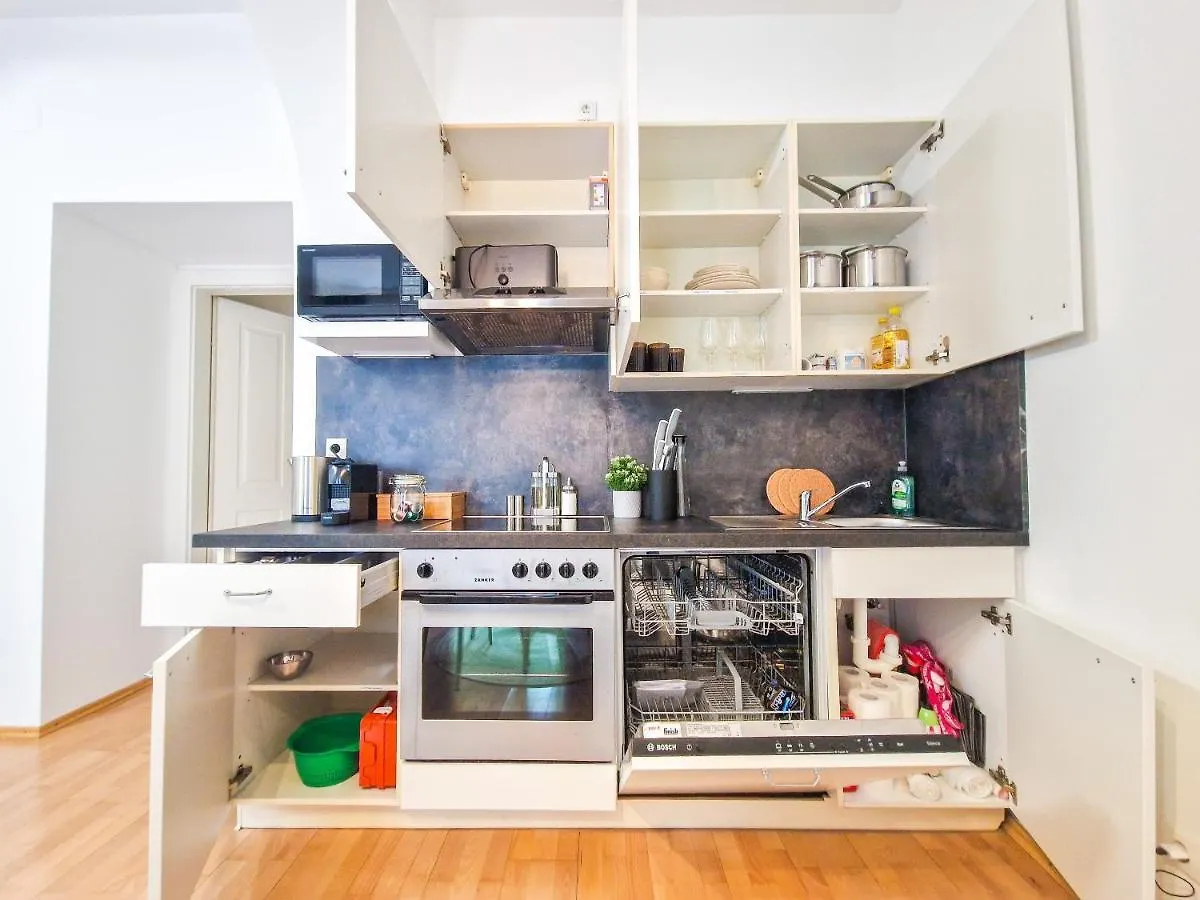 Feelhome - Design Apartment Fur 4 Gaste - Smart Tv - Naschmarkt ウィーン オーストリア